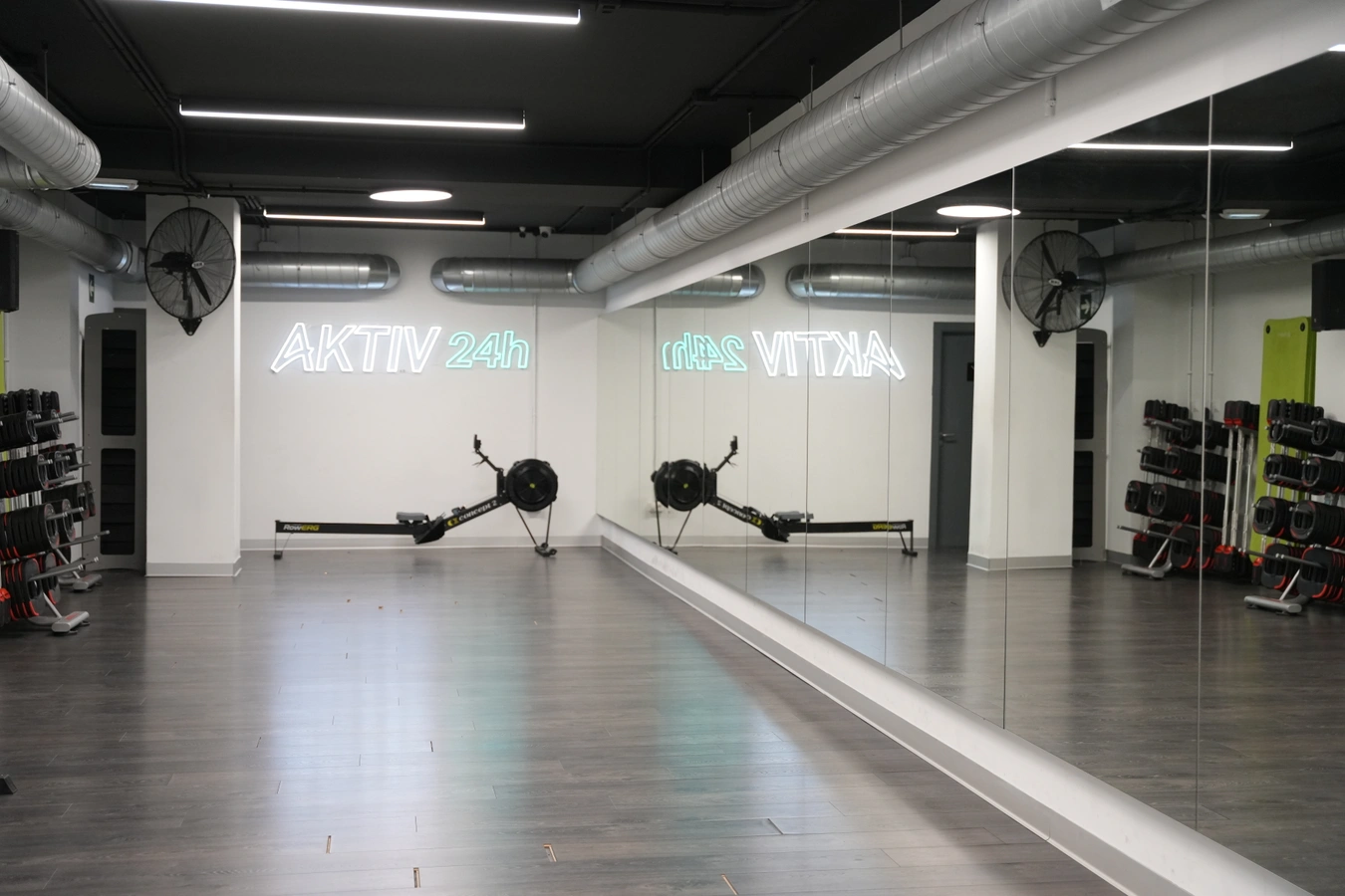 Sala de yoga y pilates en AKTIV 24h